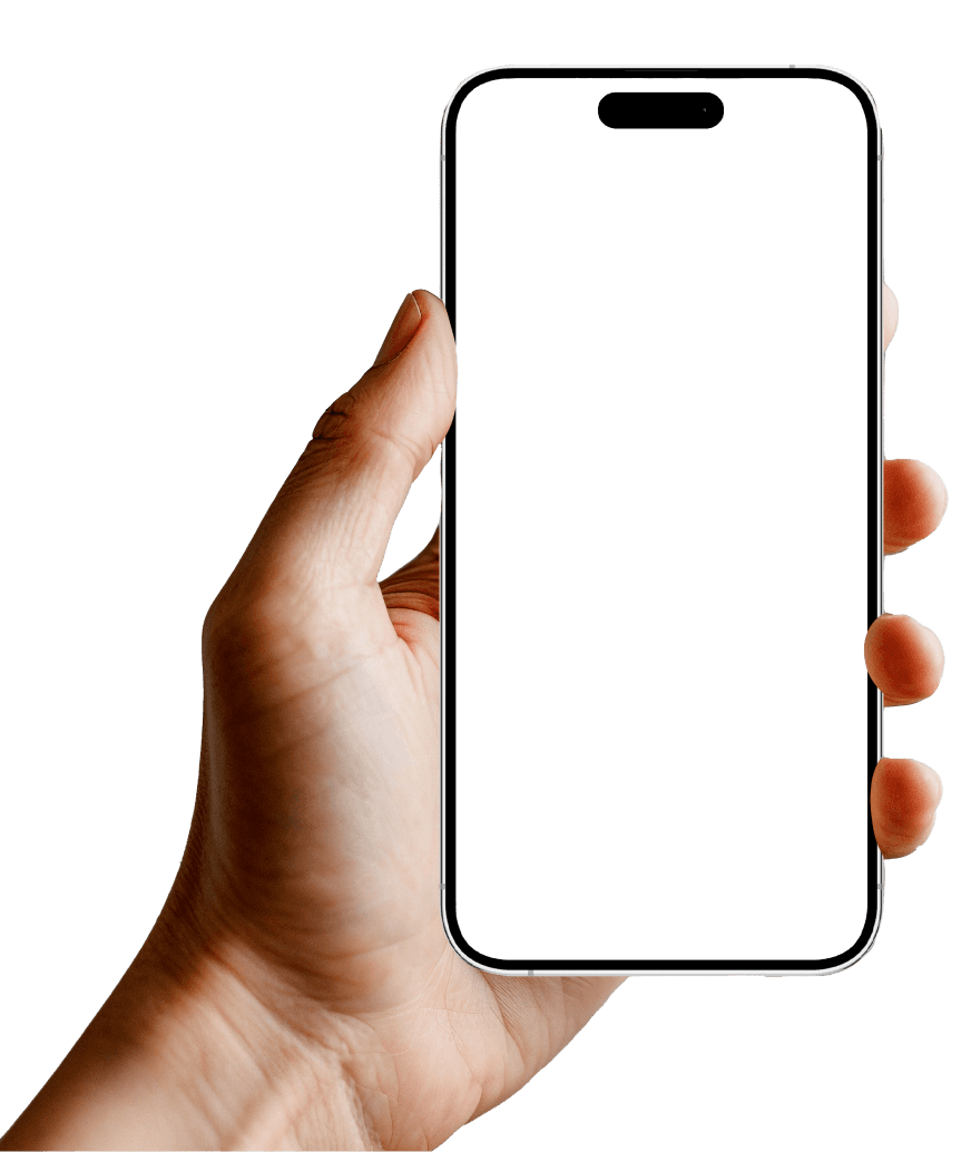 iphone in a hand